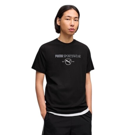 Remera Puma Class Graphic Tee Black