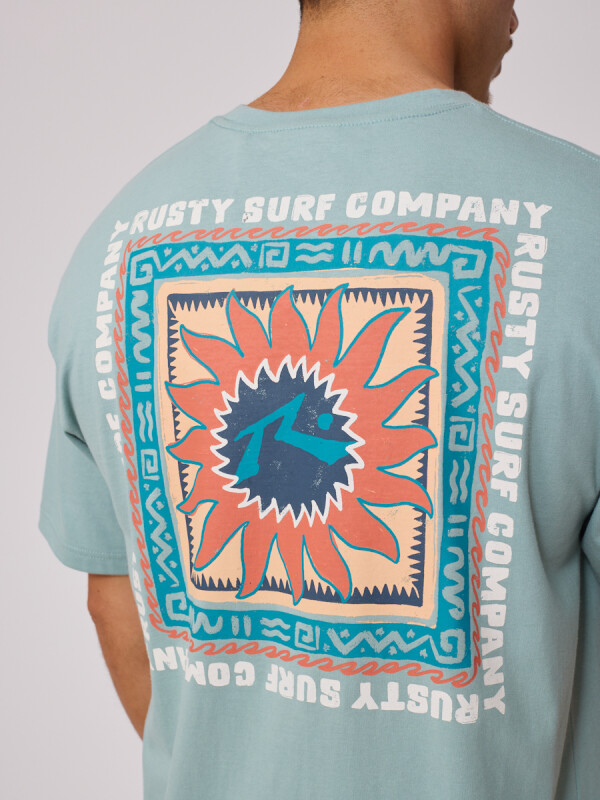 T-SHIRT ILKIAN RUSTY Verde