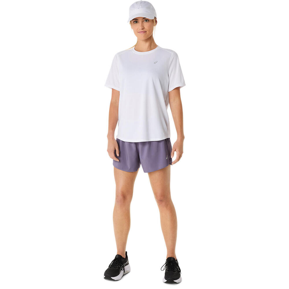 Short Running Silver 4In Mujer Greyish Purple
