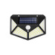 Foco Lampara Led Panel Solar Exterior Detección Movimiento Foco Lampara Led Panel Solar Exterior Detección Movimiento