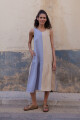 Vestido Positano Celeste