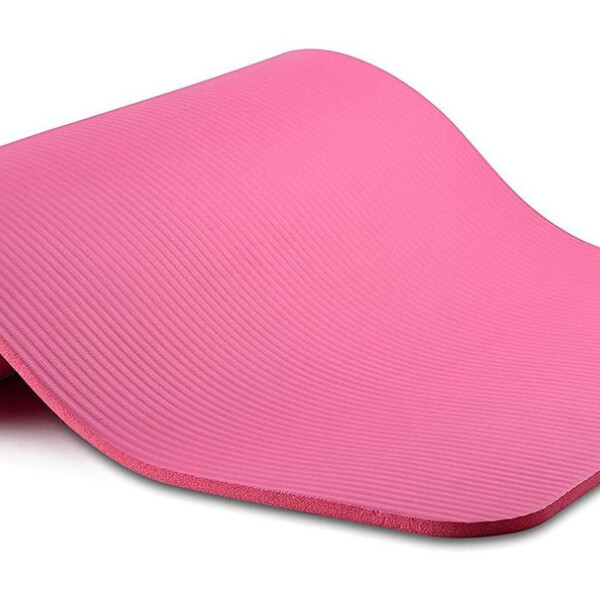 Colchoneta Yoga Pilates Gimnasia Cinta Transportadora 10mm Color Variante Rosado