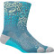 Medias Running Performance Run Sock Crew Unisex Foggy Teal/energy Aqua