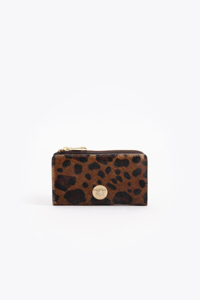 TARJETERO HONEY WILD Leopardo