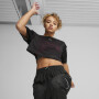 Puma Fit Move Mesh Crop Tee - Mujer Black