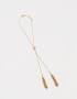 Collares Largos Con strass Collar Largo Con Strass - Dorado