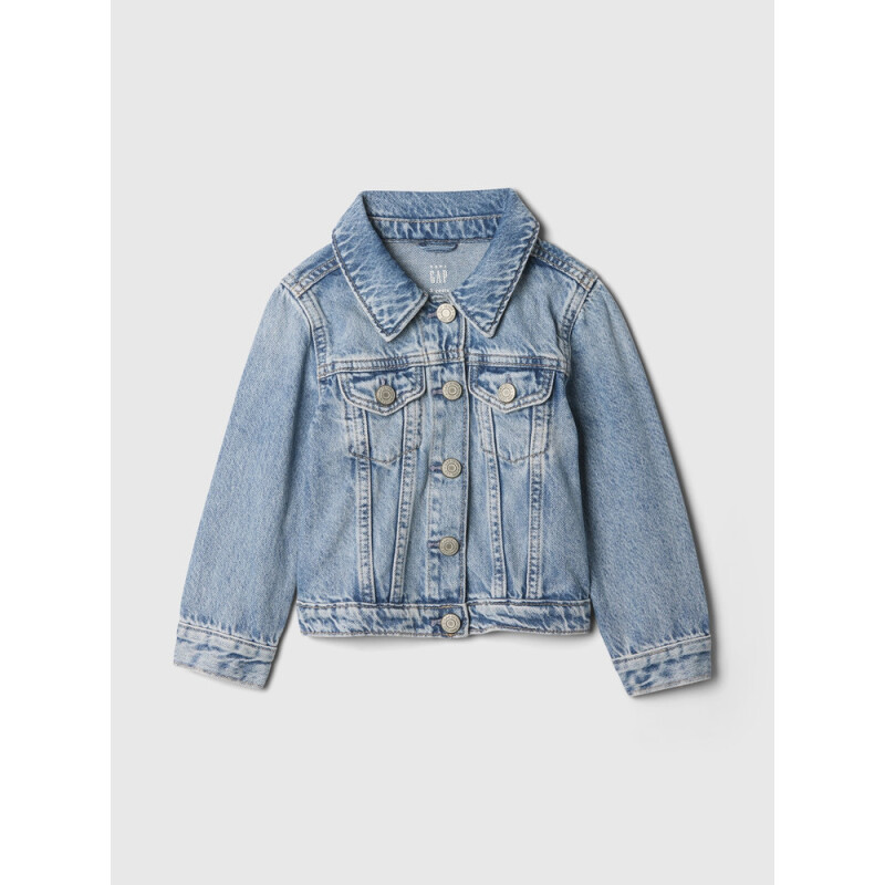 NEW LT DNM JKT STONE WASH LIGHT