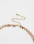Collares Cortos Flores atrapadas Collares Cortos Flores Atrapadas - Dorado