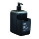 Dispensador de jabón plástico Single 500 ml NEGRO