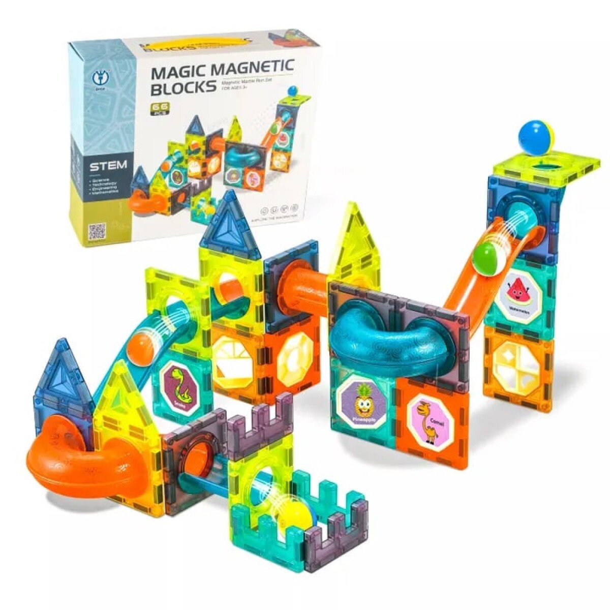 Bloques Magneticos 66 pcs 