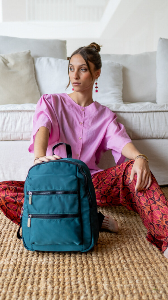MOCHILA MELILLA PETRÓLEO