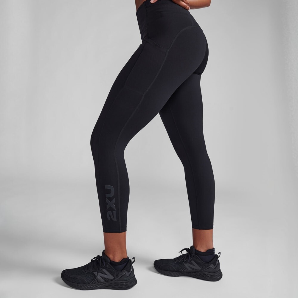 Form Stash Hi-Rise Compression 7/8 Tights - Mujer Black/black