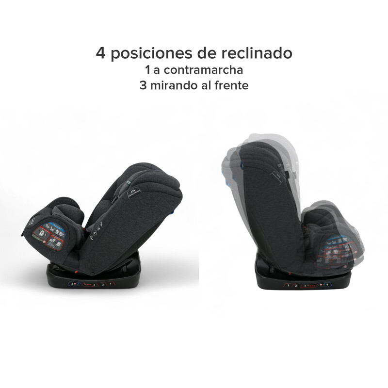 Silla de Auto Voyage 0 a 36 kg Bebesit Negro Silla de Auto Voyage 0 a 36 kg Bebesit Negro