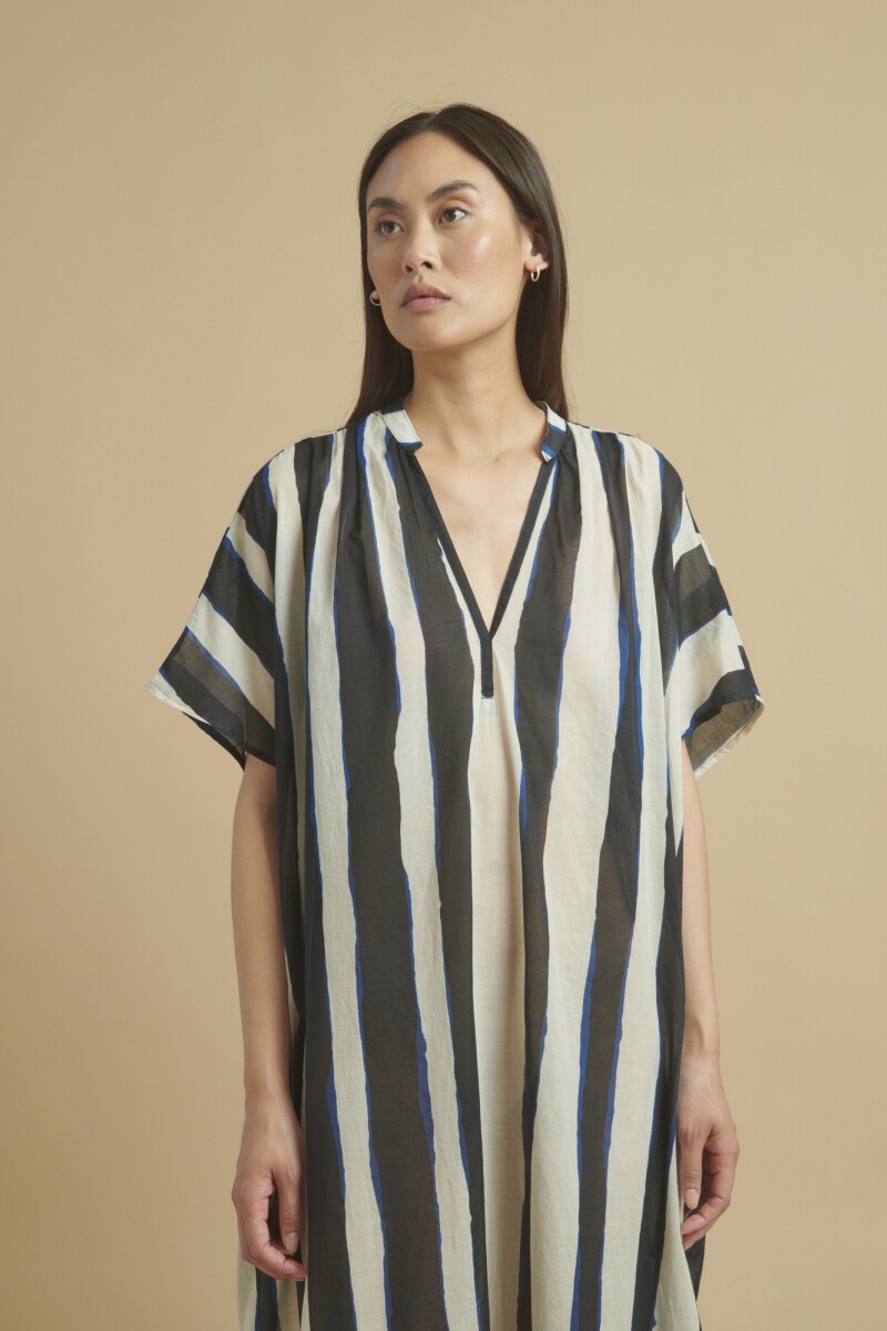 VESTIDO RIZIA Azul