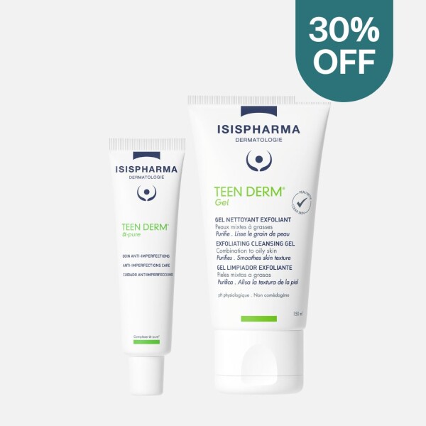 Teen Derm Gel + Teen Derm Alpha Pure Teen Derm Gel + Teen Derm Alpha Pure