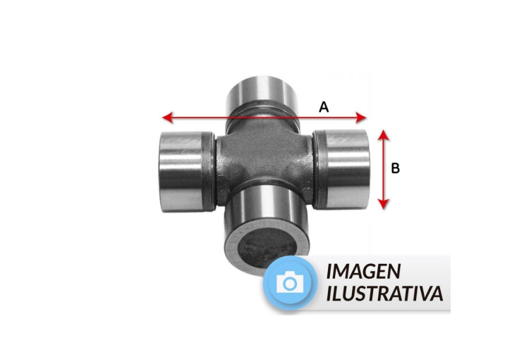 CRUCETA A:73,5mm B:28,575mm CRUCETA A:73,5mm B:28,575mm