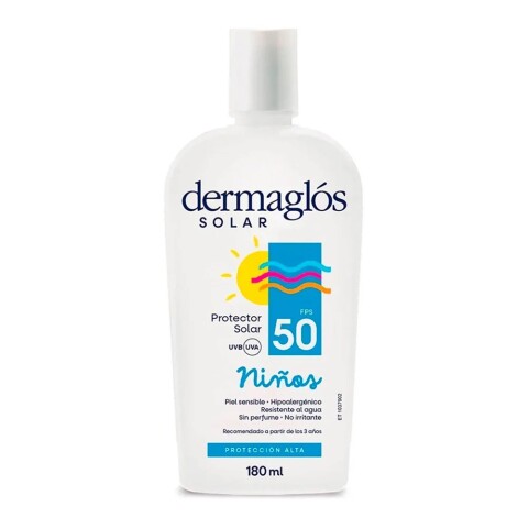 Protector Solar Niños Dermaglós Fps50 Emulsión 180 ml Protector Solar Niños Dermaglós Fps50 Emulsión 180 ml