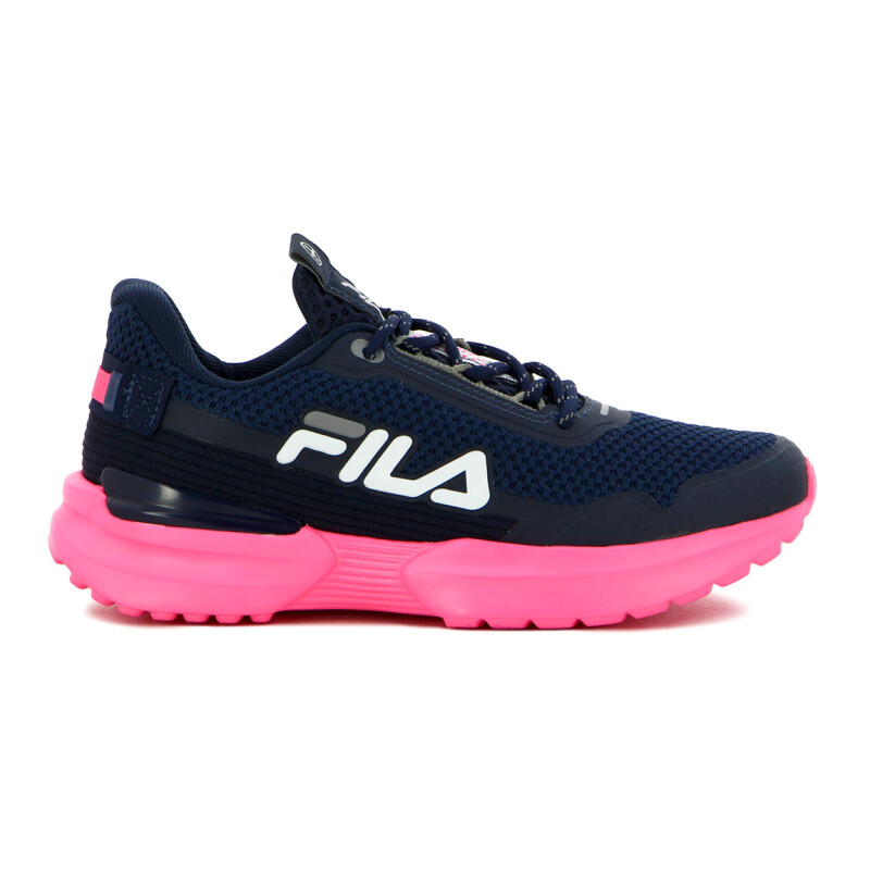 Fila Champion Mujer Split Navy/grey/fluor Pink Marino-gris