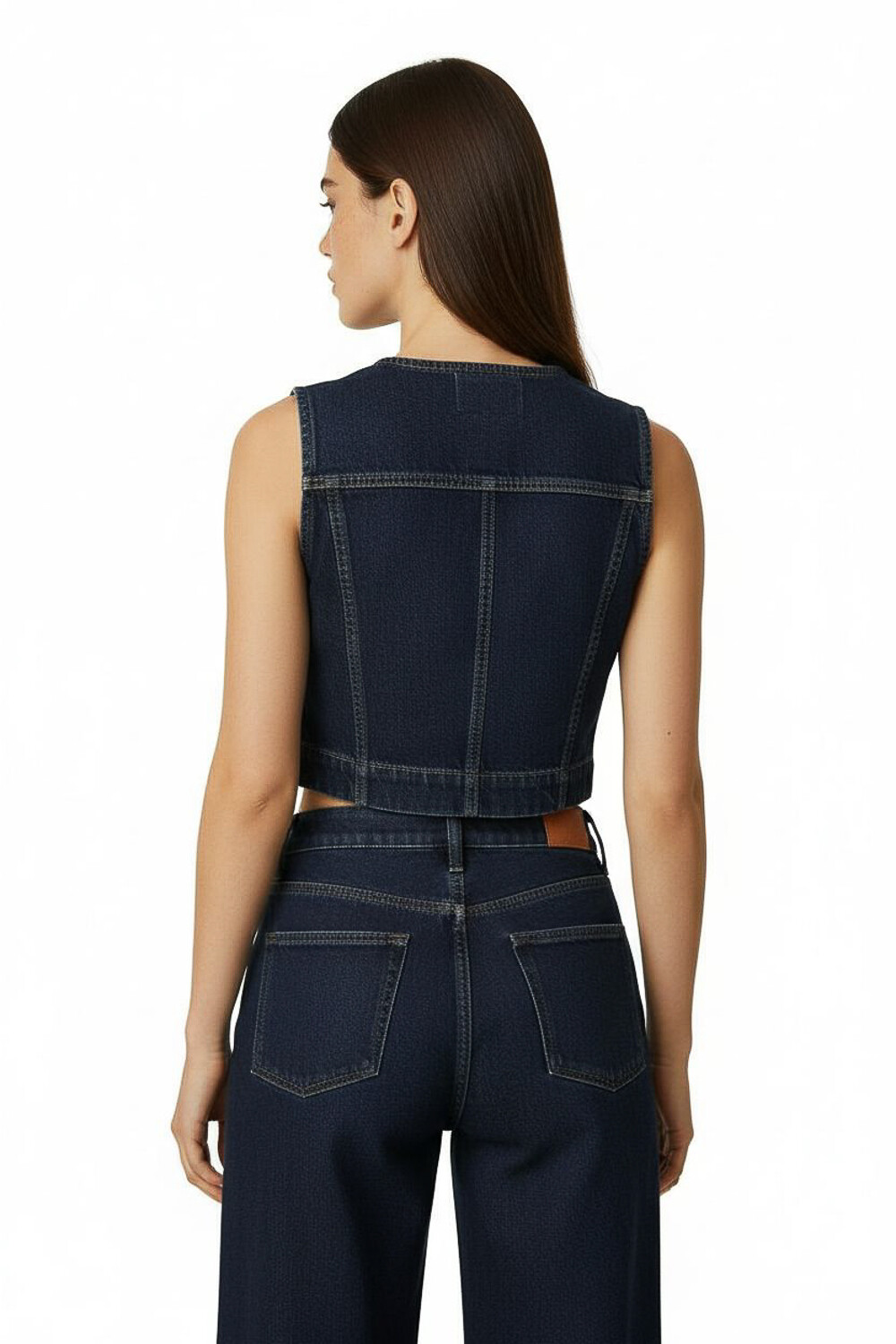 Chaleco Espelina Azul Oscuro