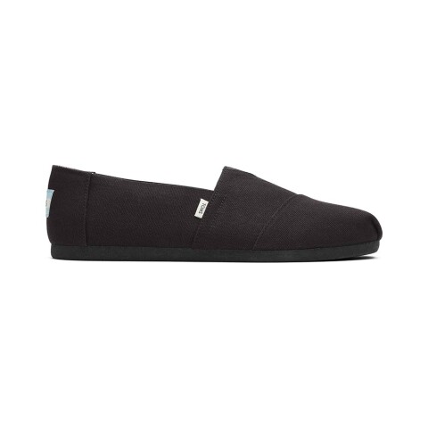 Alpargatas Recycled Cotton Hombre Black
