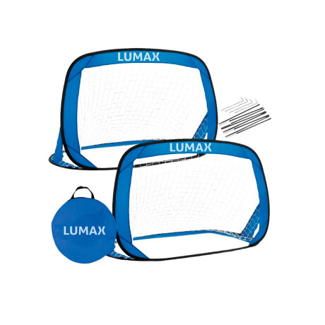 Arco fútbol plegable Lumax Pop Up x2 120x80cm Arco fútbol plegable Lumax Pop Up x2 120x80cm
