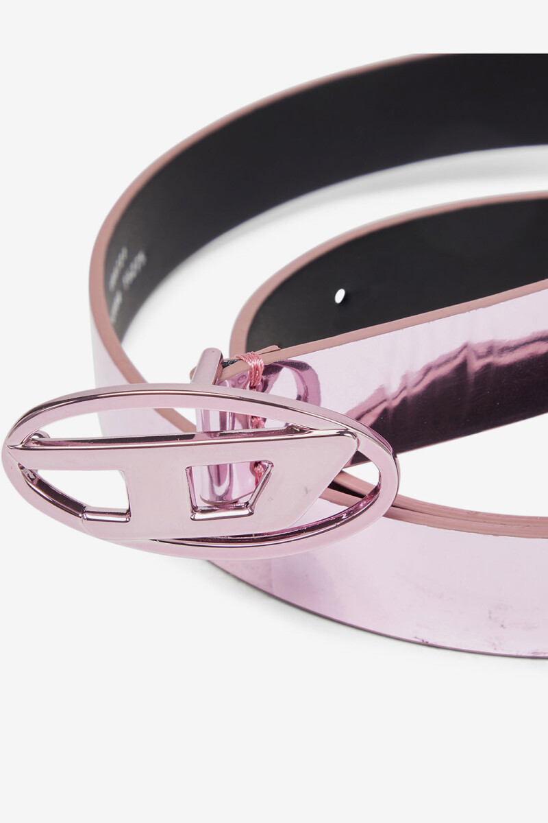 CINTURON D LOGO B-1DR Rosa