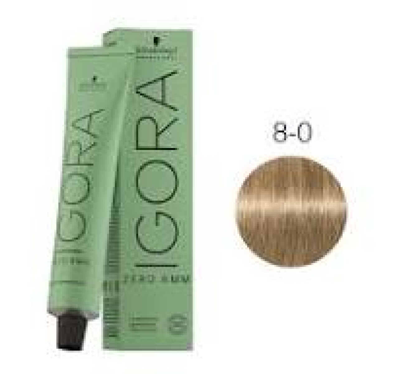 Igora Tinta Zero Amoniaco 60ml - Rubio Claro Natural Nº8 