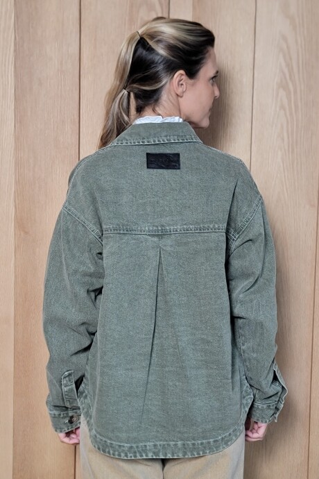 Sobrecamisa Josefina Denim Safari