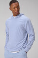 Polera The Cloud Jersey Hoodie Hombre Blue Oxford Heather