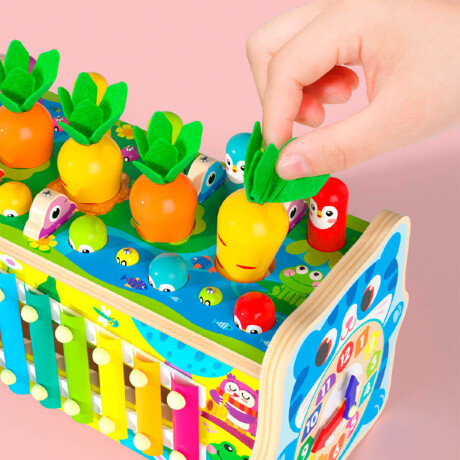 Juego Didáctico Madera Xilófono + Multifunción Niños Jug019009
