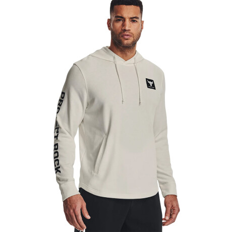 BUZO UNDER ARMOUR PROJECT ROCK TERRY Beige