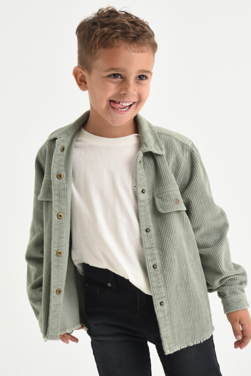 Camisa pana Verde