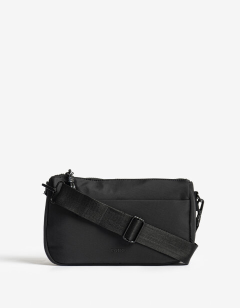 Bandoleras Nylon Bandolera En Material Reciclado - Negro