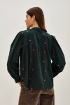 Camisa Maru Embro Verde