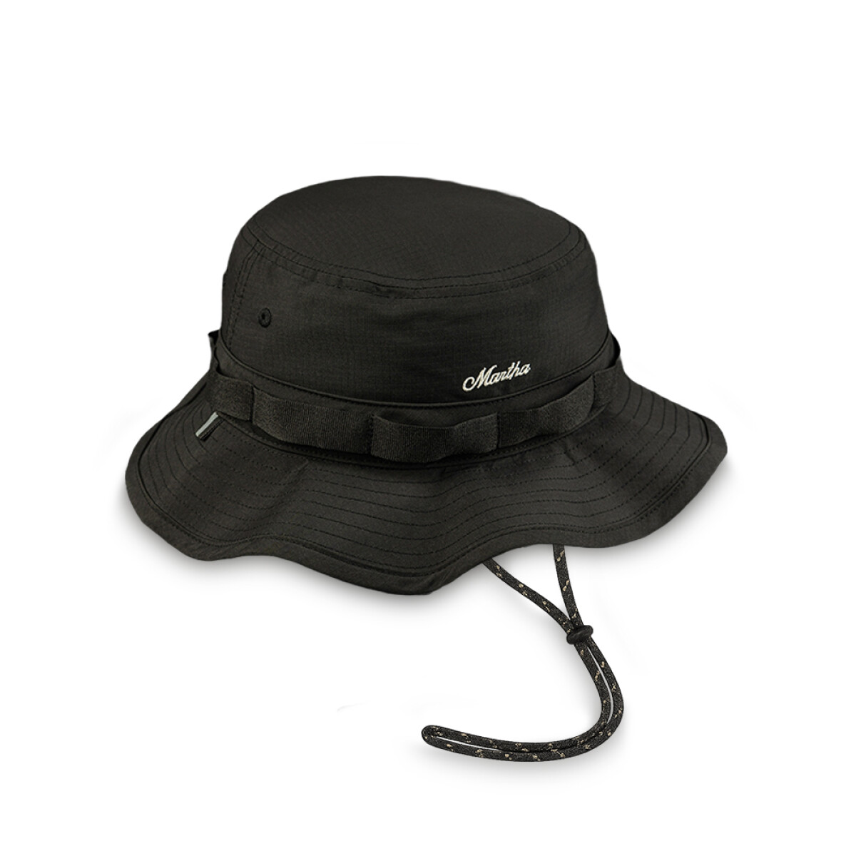 Sombrero Martha Big Sur Jungle Hat - Negro 