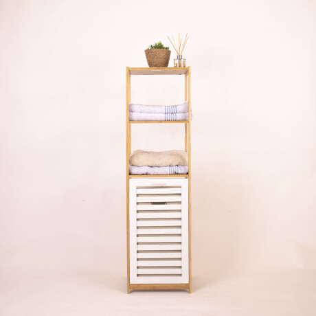 MUEBLE ORGANIZADOR BAMBU NATURAL-BEIGE ROSIE