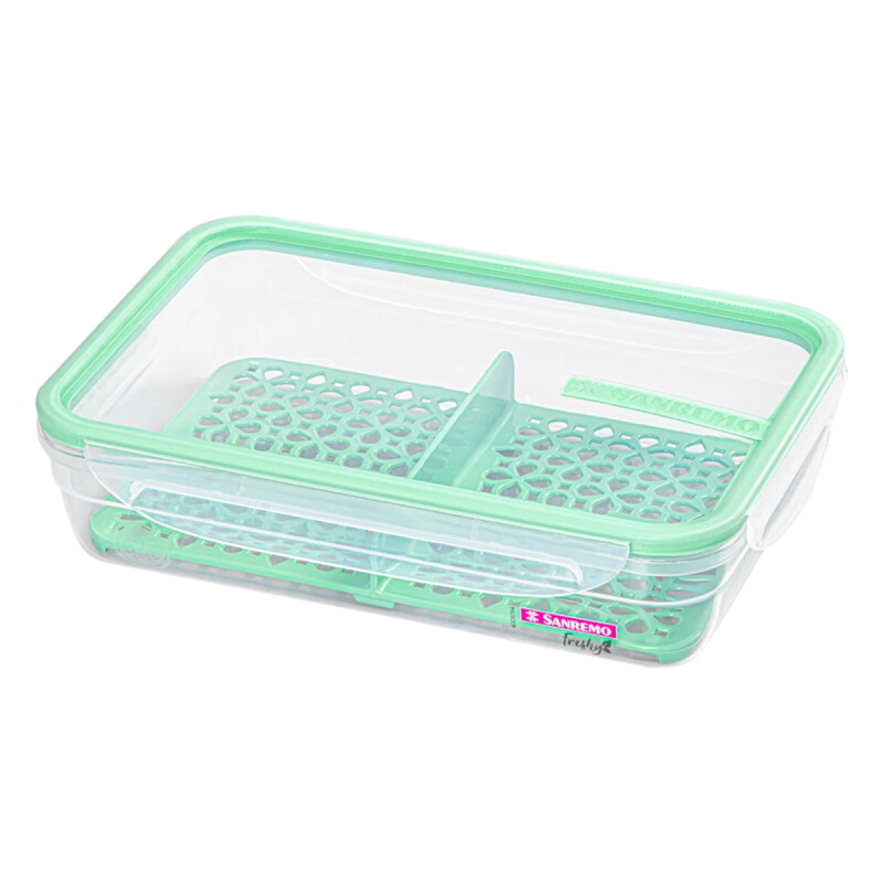 Pote con traba 1,6 lts VERDE