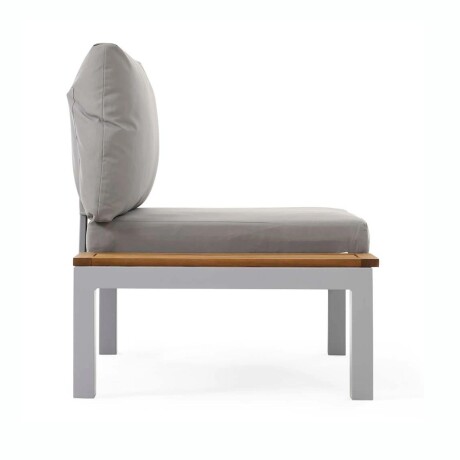 Sillón De Jardín Con Mesa RUSTICO Kingsbury Hydra 1 Cuerpo - Gris Sillón De Jardín Con Mesa RUSTICO Kingsbury Hydra 1 Cuerpo - Gris