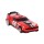 Auto a fricción Hot Wheels Pull Back Racers 13cm Rojo