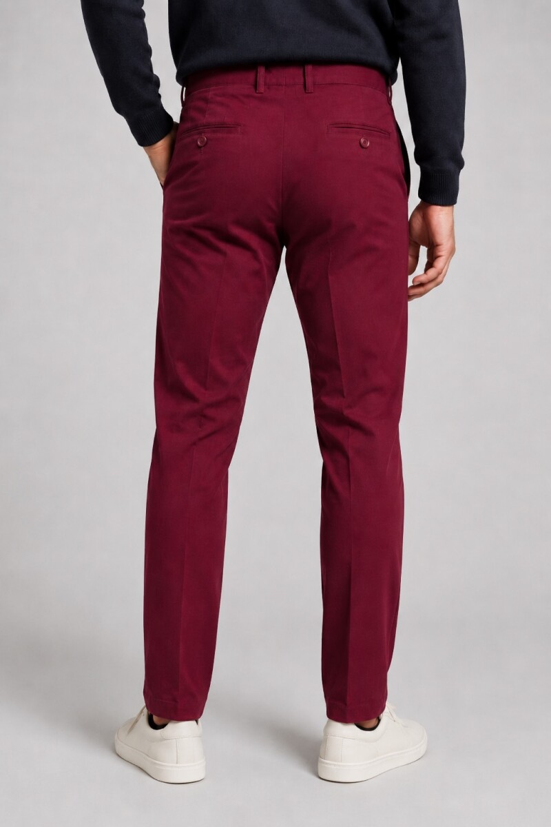 Pantalón Guarnieri Chino BORDEAU