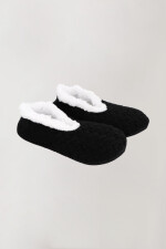 Pantumedias con antideslizante Negro