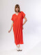 VESTIDO BELFO ROJO OSCURO