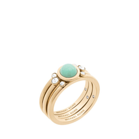 Anillo Michael Kors Acero Oro 0