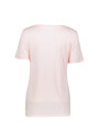 Remera Cava V-neck Rosa Claro