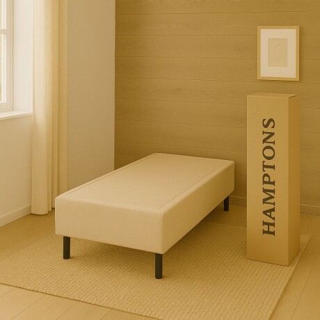 Smart Box Hamptons 1 Plaza 90x190 cm Beige