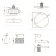 SET DE ACCESORIOS PARA BAÑO METAL SIGNATURE GRIS BRUSHED GRIS-BRUSHED NICKEL