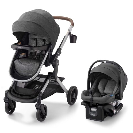 Travel System MODES NEST DLX asiento 2 en 1 con babysilla y base Travel System MODES NEST DLX asiento 2 en 1 con babysilla y base