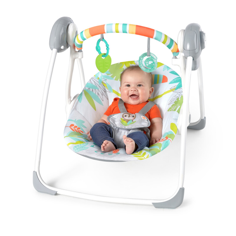 Columpio Portable Rainforest Vibes Bright Starts Columpio Portable Rainforest Vibes Bright Starts