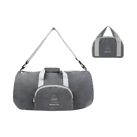 Bolso de viaje gris