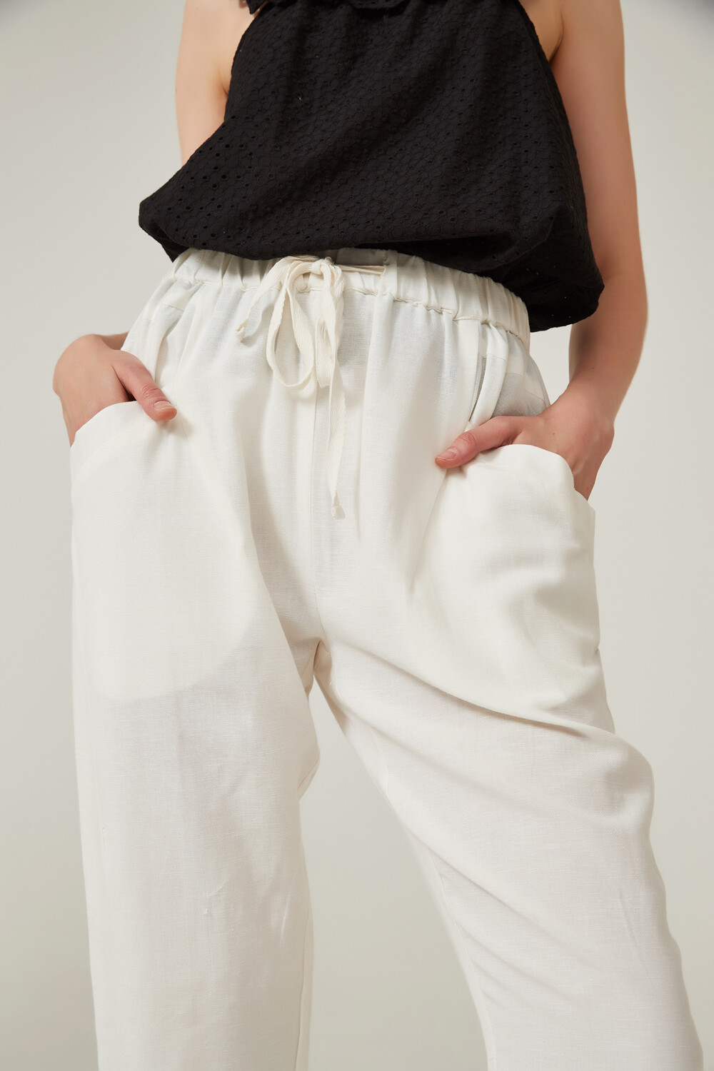 Pantalon Marilee Marfil / Off White